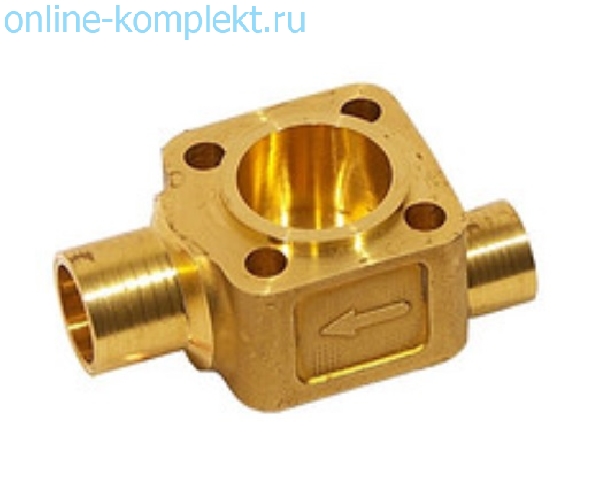 Корпус ТРВ TE 12 (22мм/28мм) прямоточный, Danfoss 067B4016 Корпус ТРВ TE 12 (22мм/28мм) прямоточный, Danfoss 067B4016