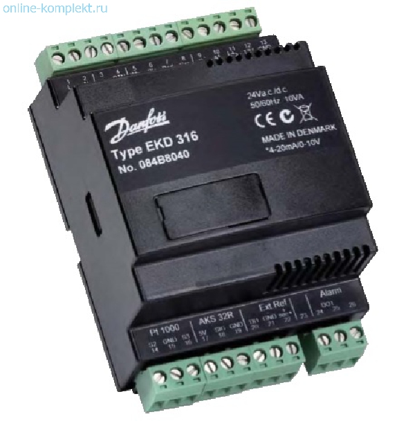 Контроллер EKD 316, Danfoss 084B8040 Контроллер EKD 316, Danfoss 084B8040