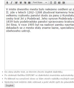 Чешские грамматические онлайн-сервисы